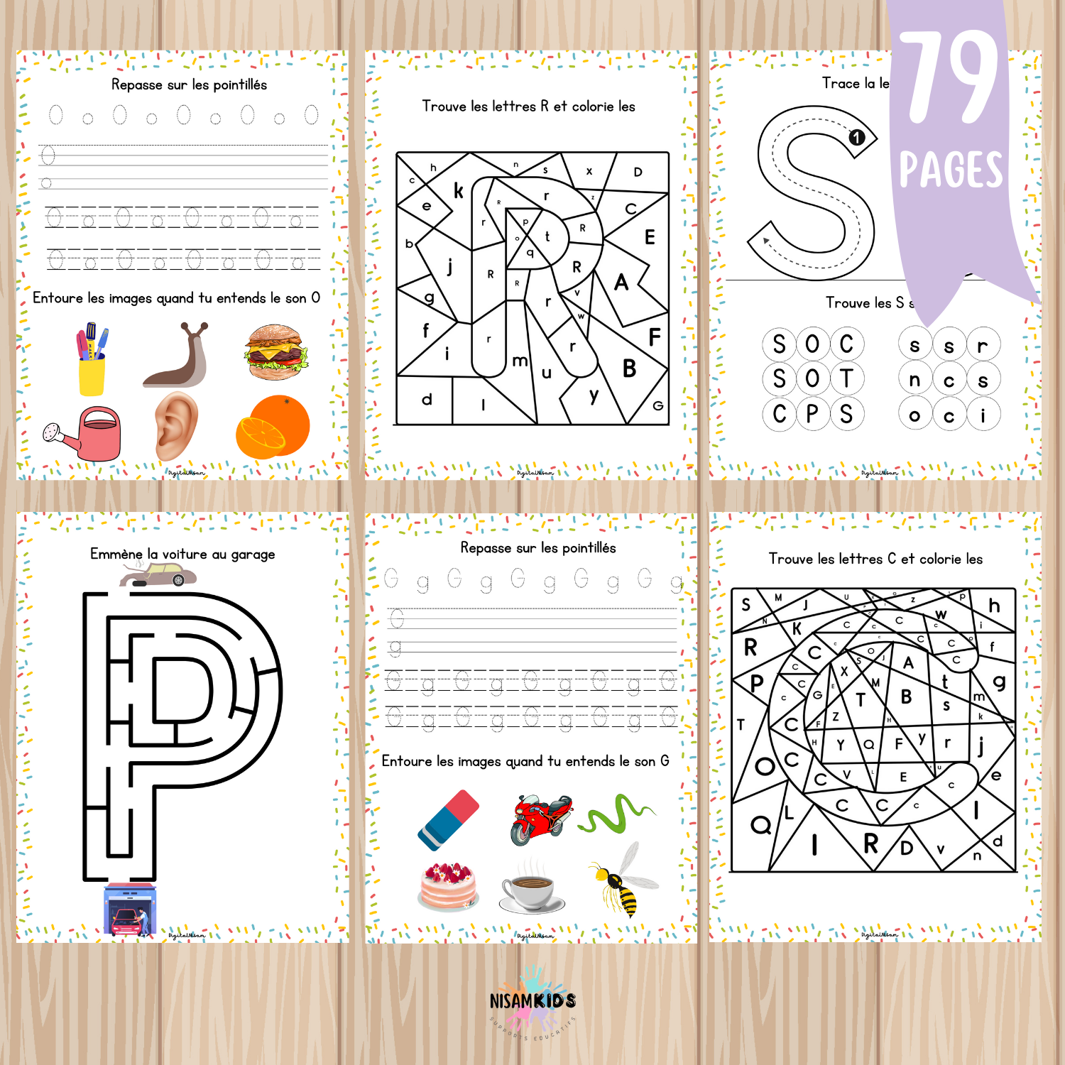 Livret d’activités sur l’alphabet – Image 2