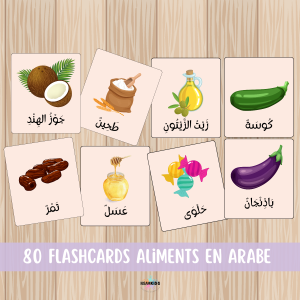 Pack cartes vocabulaire aliments
