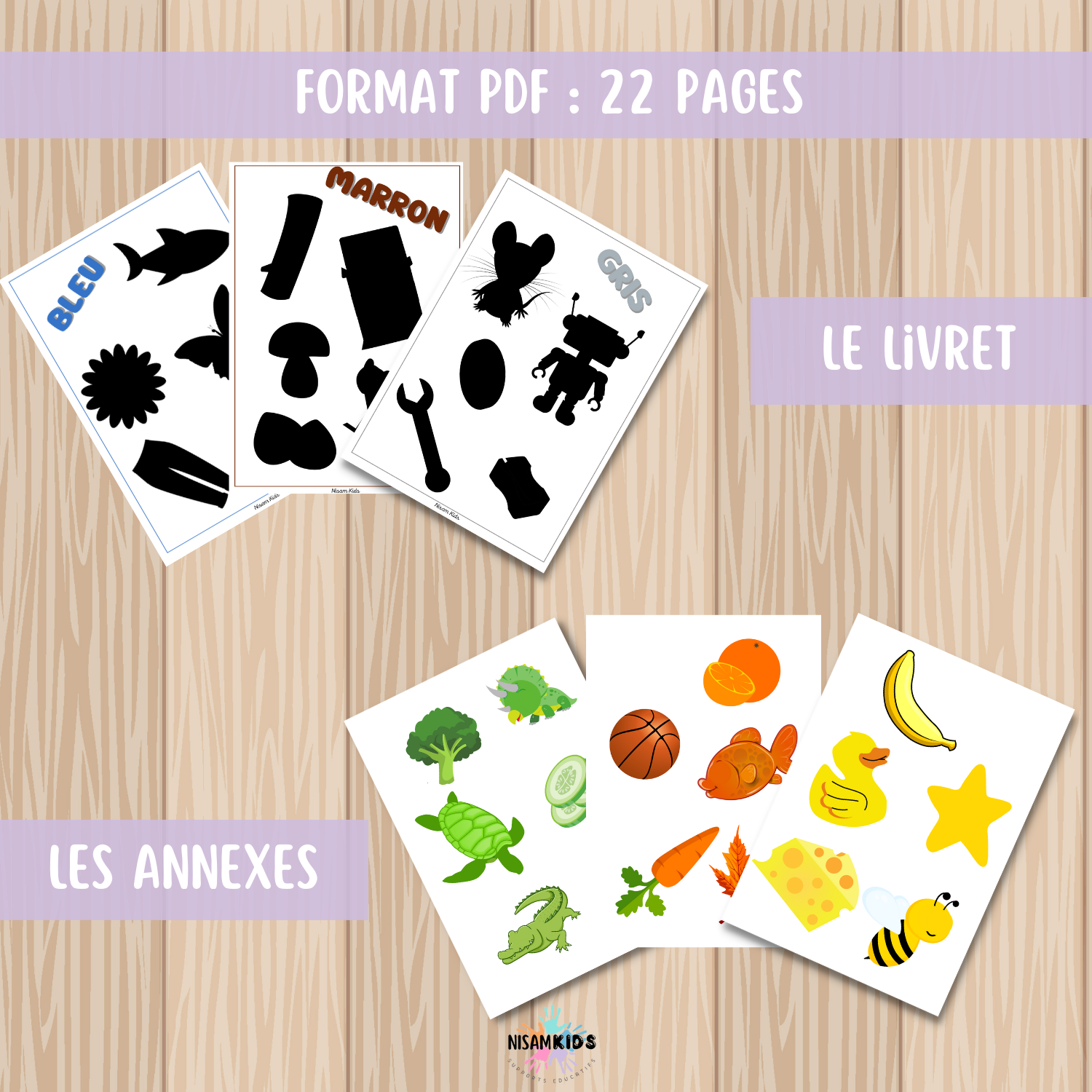 Livret d’activités sur les couleurs – Image 3