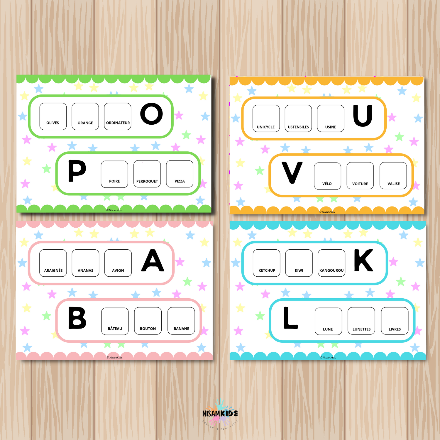 Livret d’activités sur l'alphabet – Image 4