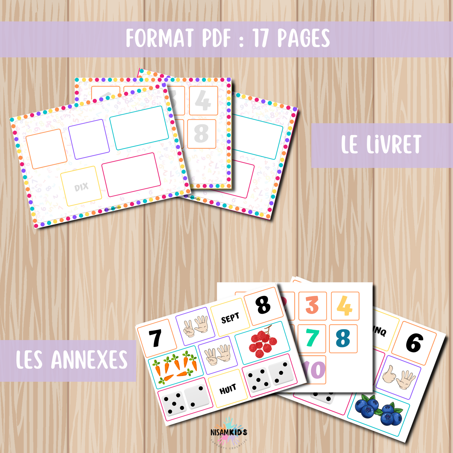 Livret d’activités sur les chiffres – Image 3