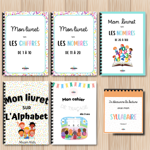 Pack de 5 livrets d'apprentissage + syllabaire